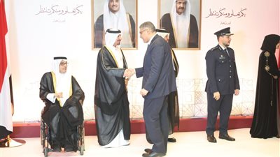 محافظ الجيزة يشارك في احتفالية اليوم الوطني لدولة قطر بالقاهرة