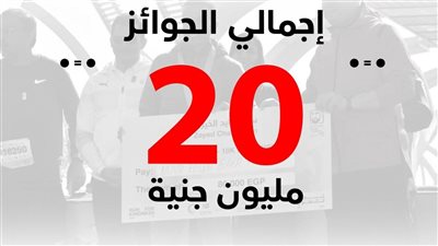 20 مليون جنيه.. قيمة جوائز النسخة العاشرة من ماراثون زايد الخيري بمدينة الشيخ زايد