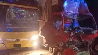 تصادم عنيف في مدينة بدر يُسفر عن إصابة 11 شخصًا