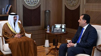 مدبولي يستقبل سفير الإمارات بالقاهرة ويشيد بعلاقات البلدين المتينة