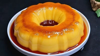 وصفة البطاطا الحلوة بالكريم كراميل 