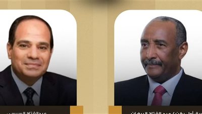 رئيس مجلس السيادة السوداني يتلقى برقية تهنئة من الرئيس المصري بمناسبة الذكرى الـ70 للاستقلال