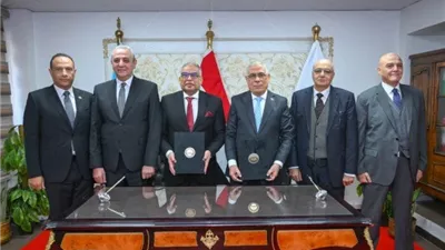 النائب العام يزور نيابة استئناف طنطا ويوقع بروتوكول تعاون مع جامعة طنطا