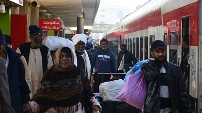 الهيئة القومية لسكك حديد مصر تسير الرحلة 43 لمشروع العودة الطوعية للأشقاء السودانيين