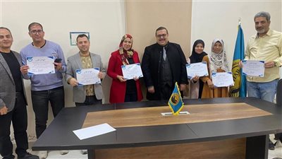 تكريم العاملين بفرع الاعتماد والرقابة الصحية بجنوب سيناء تقديرًا لإنجازات 2025 