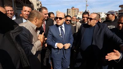  محافظ كفرالشيخ يتفقد أعمال الرصف والتطوير شوارع سيدي سالم