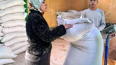  تحرير 140 مخالفة وضبط أكثر من طن ونصف دقيق مدعم قبل بيعه فى السوق السوداء بالمنيا