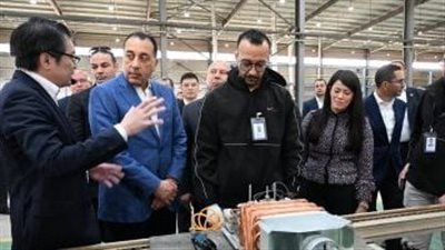 مدبولي يفتتح مصنع 