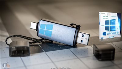 كيفية تثبيت ويندوز 10 من فلاش USB  