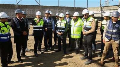  محافظ كفرالشيخ يتفقد أعمال إنشاء مصنع تدوير المخلفات الصلبة بدسوق
