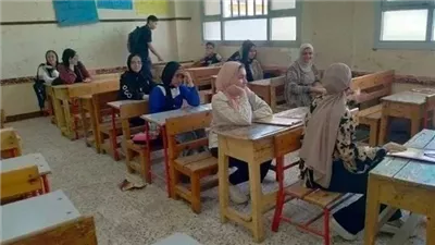 امتحانات الفصل الدراسي: انتهاء اختبارات صفوف النقل بمدارس الجيزة اليوم