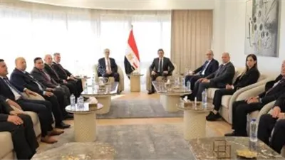 بتوجيهات الرئيس السيسي.. رئيس المخابرات العامة يستقبل علي شعث وأعضاء لجنة غزة