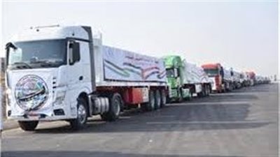  لدعم صمود الأشقاء.. الهلال الأحمر المصري يطلق القافلة الـ 118 لقطاع غزة