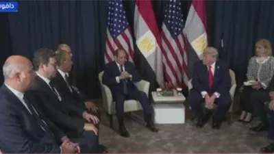  ترامب يشيد بدور الرئيس السيسي ومصر في إحلال السلام بالشرق الأوسط