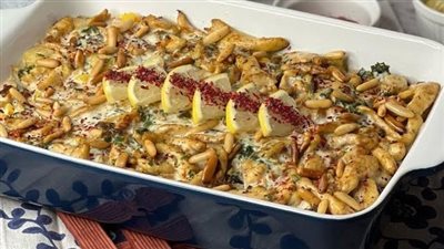 وصفة صينية خضار بصوص الطحينة في الفرن 