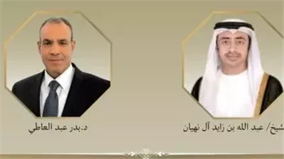 قمة تنسيق.. بدر عبد العاطي يبحث مع نظيره الإماراتي غزة والسودان هاتفياً