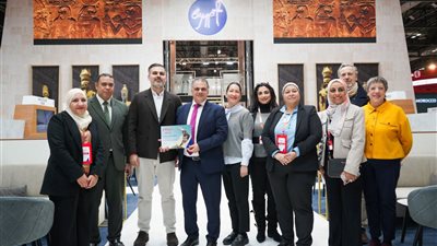 الجناح المصري يفوز بجائزة أفضل جناح في معرض FITUR 2026