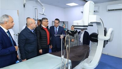 محافظ الجيزة يفتتح توسعات قسم الرعاية المركزة بمستشفى الحوامدية