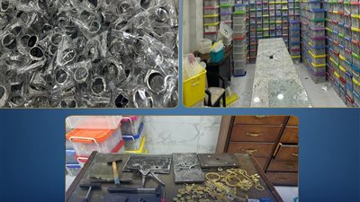  بقيمة 580 مليون جنيه ..الأجهزة الأمنية تضبط شخصين متهمين بالاتجار في المشغولات الذهبية والفضية المهربة