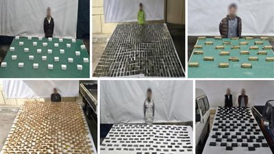 مصرع 4 من أخطر العناصر الإجرامية وضبط طن مخدرات بـ83 مليون جنيه في الدقهلية والمنوفية