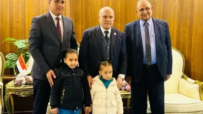 النيابة الإدارية تكرم أسرة الشهيدة المستشارة سهام الأنصاري رئيس النيابة الإدارية بقنا | صور