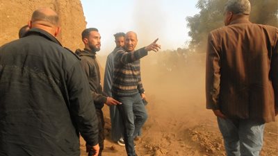 تحرك عاجل واحتواء تداعيات انهيار منزل بفاو غرب بدشنا في قنا 