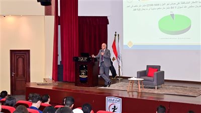 مصر تضع قضية مياه نهر النيل على رأس أولويات الأمن القومي في لقاء مع الشباب