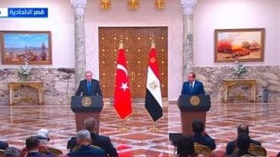 أردوغان: نستهدف رفع التبادل التجاري مع مصر إلى 15 مليار دولار
