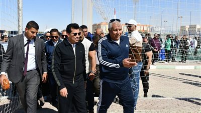 وزير الشباب يشهد انطلاق حملة «صحتك في المشي» ويفتتح مجمع خدمات رياضي متكامل
