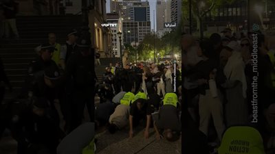مشاهد صادمة في سيدني.. اعتداء الشرطة على مصلين يثير غضباً واسعاً