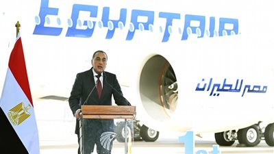 رئيس الوزراء: طائرة A350-900 الجديدة تدعم قدرة مصر على الوصول إلى أكبر الأسواق العالمية