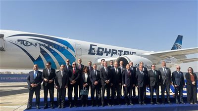 مصر للطيران تحتفل بانضمام أول طائرة من طراز الايرباص A350-900 لأسطولها ضمن أكبر خطة تحديث في تاريخها.