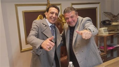 بالصور.. المنتج وليد عمرو والفنان أحمد سلامة داخل بلاتوه العمل
