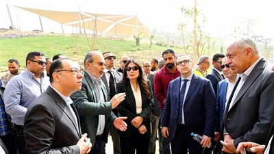 وزيرة الإسكان تتابع تطورات مشروع «حدائق تلال الفسطاط» وتؤكد على التميز في التنفيذ