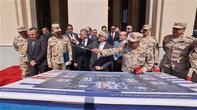 وزير العدل يتفقد مشروع مدينة العدالة بالعاصمة الجديدة
