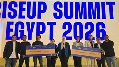قمة RiseUp 2026.. جامعة الجلالة تحصد المركز الأول وأفضل شركة ناشئة
