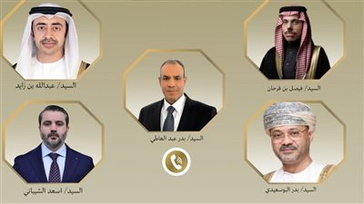 اتصالات مكثفة لوزير الخارجية مع نظرائه العرب لمتابعة التطورات الإقليمية