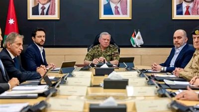 عاهل الأردن يؤكد على الاستعداد للطوارئ وضمان مخزون آمن للسلع الأساسية
