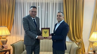 درع تقدير ورسالة امتنان.. بعثة المصري في الجزائر تشيد بدور السفارة قبل مواجهة شباب بلوزداد