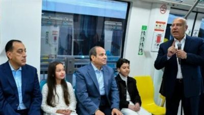 الرئيس السيسي يفتتح مونوريل شرق النيل.. نقلة حضارية تربط مدينة نصر بالعاصمة الإدارية
