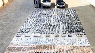 قيمتها 230 مليون جنيه.. ضبط أكثر من 3 أطنان مواد مخدرة متنوعة بالسويس 