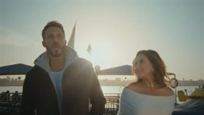محمود نصر وكارمن بصيبص.. كيمياء فنية تخطف الأنظار في كواليس مسلسل ليل 2