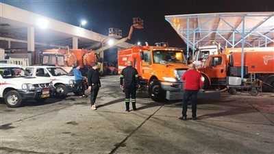 طوارئ  بمطار القاهرة الدولي لمواجهة التقلبات الجوية