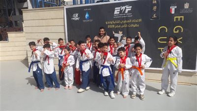 براعم تايكوندو كفر الشيخ ونادى مطوبس يحصدون 33 ميدالية