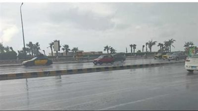 حالة الطرق في الجيزة: استنفار مروري تزامناً مع هطول الأمطار ونشاط الرياح