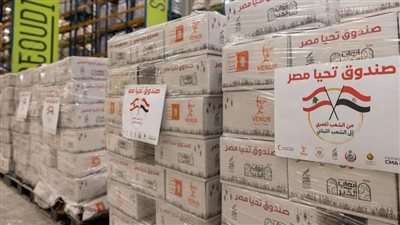 مصر ترسل مساعدات إغاثية عاجلة إلى لبنان لتخفيف أزمة النزوح ودعم الشعب اللبناني الشقيق