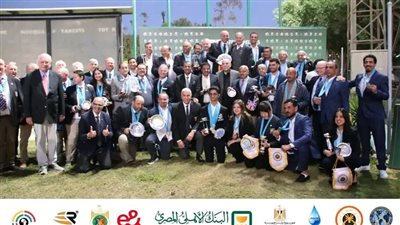 وزير الشباب والرياضة يهنئ أبطال الرماية بعد حصد 31 ميدالية و12 لقب بطل أفريقيا 