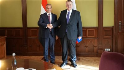 وزير الخارجية يبحث مع نائب رئيس وزراء روسيا تعزيز الشراكة الاستراتيجية بين القاهرة وموسكو
