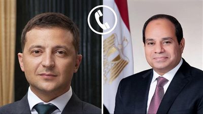 الرئيس السيسي ونظيره الأوكراني يتبادلان وجهات النظر حول الأوضاع الإقليمية والحرب الروسية الأوكرانية