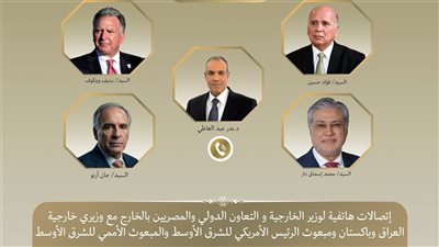 وزير الخارجية يواصل اتصالاته المكثفة لبحث جهود خفض التصعيد واحتواء الموقف المتصاعد بالمنطقة
